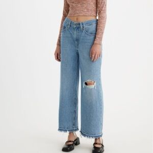 New Levis Baggy High Water Jeans Check Yourself